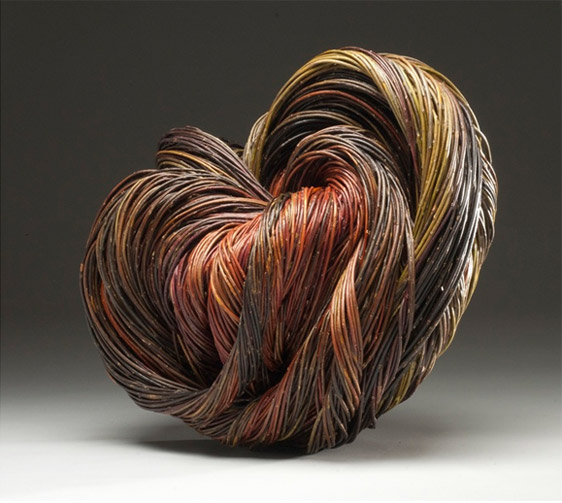 small dark cloud willow sculpture